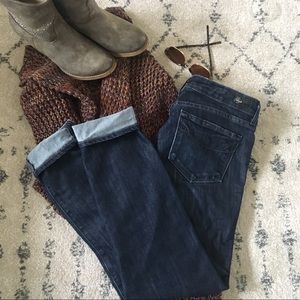 PAIGE STRAIGHT LEG SKYLINE JEANS 30” x 27”